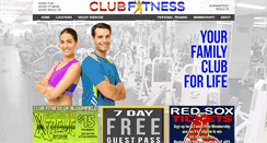 Desktop Screenshot of clubfitct.com